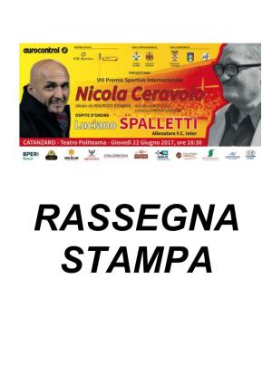 SPORT Luciano Spalletti Al Premio Ceravolo