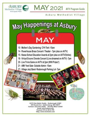 MAY2021 AVTV Program Guide