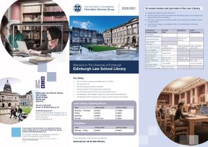 Edinburgh Law School Library (PDF Link on This Page) Libguides.Com/Law
