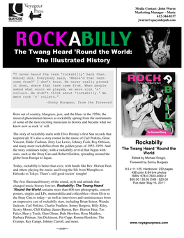ROCK ABILLY the Twang Heard ’Round the World: the Illustrated History
