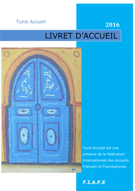 Livret D'accueil