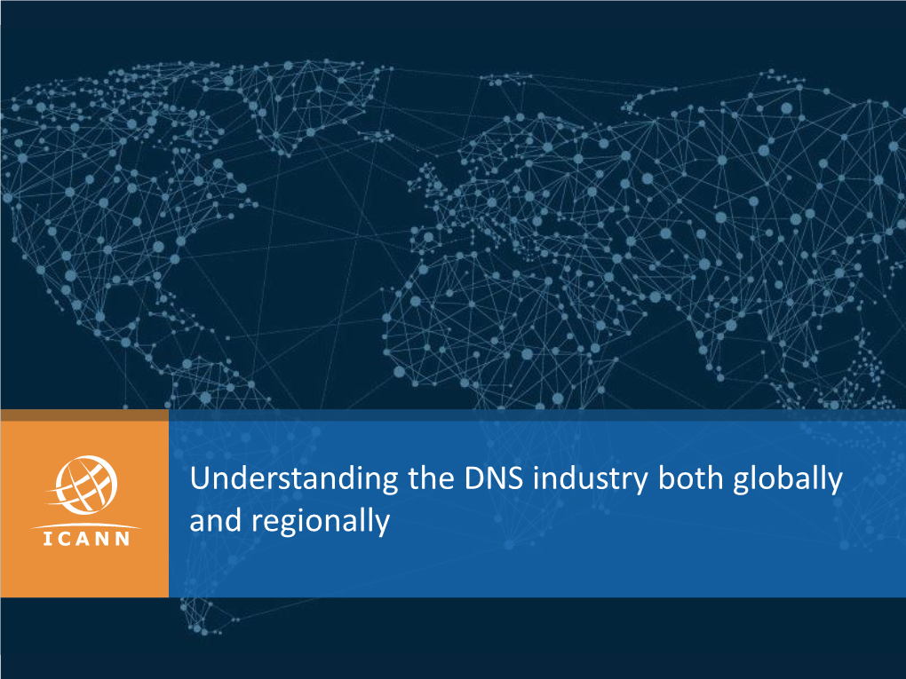 Understanding the DNS Industry Both Globally and Regionally the Beginning