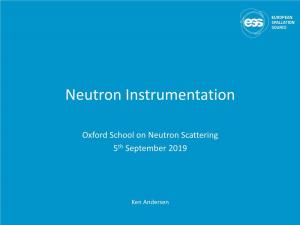 Neutron Instrumentation