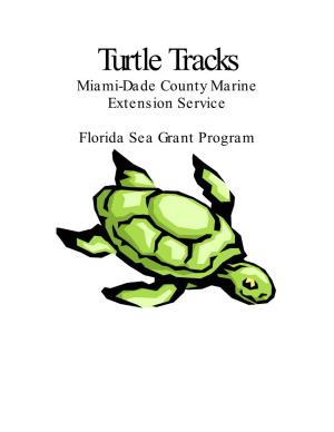 Turtle Tracks Miami-Dade County Marine Extension Service