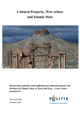 Cultural Property, War Crimes and Islamic State