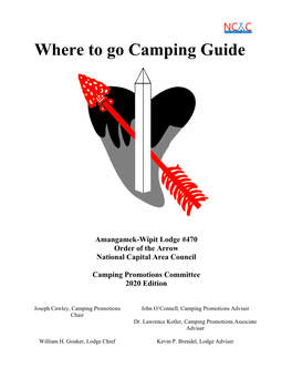 Where to Go Camping Guide