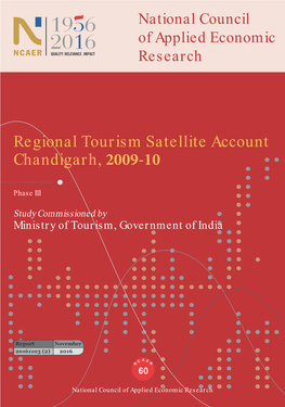 Regional Tourism Satellite Account Chandigarh, 2009-10