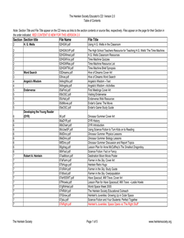 Section Section Title File Name File Title 2 H