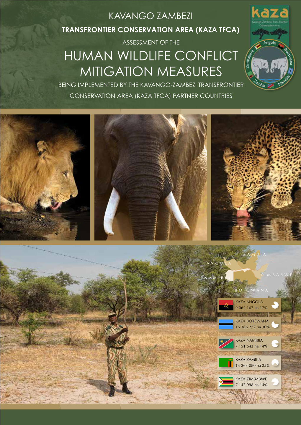 Human Wildlife Conflict Mitigation Measures Being Implemented by the Kavango-Zambezi Transfrontier Conservation Area (KAZA TFCA) Partner Countries