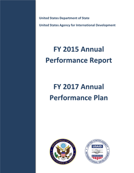 FY 2015 Annual Performance Report