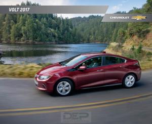 2017 Chevrolet Volt Hybrid-Electric Car Catalog Brochure