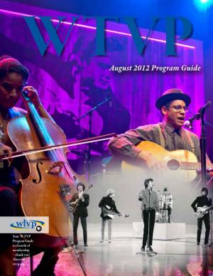 August 2012 Program Guide