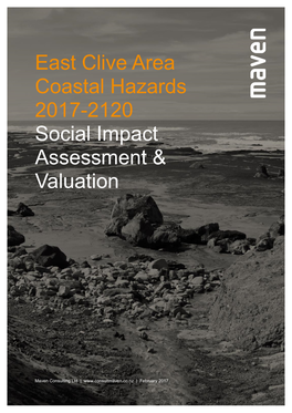 Social Impact Assessment and Valuation Report: East Clive Area