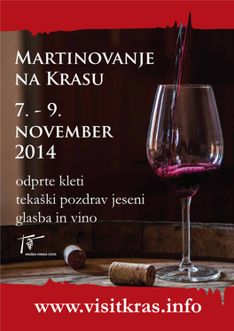 Odprte Kleti Tekaški Pozdrav Jeseni Glasba in Vino