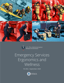 Emergency Services Ergonomics and Wellness FA-356 | September 2020