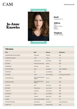 Jo-Anne Knowles