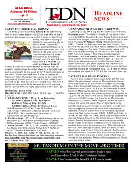 HEADLINE NEWS • 12/27/07 • PAGE 2 of 11