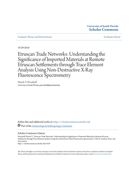 Etruscan Trade Networks