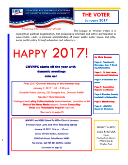 THE VOTER January 2017