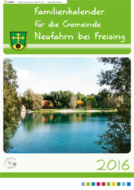 Familienkalender. Für Die Gemeinde. Neufahrn Bei Freising