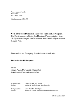Dissertation Anna Margarete Landes 0761675
