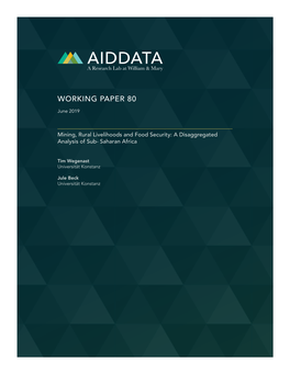 AIDDATA Research Lab at William & Mary