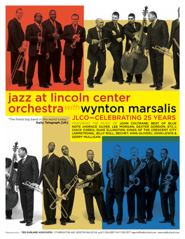 Jazz at Lincoln Center Orchestrawithwynton Marsalis