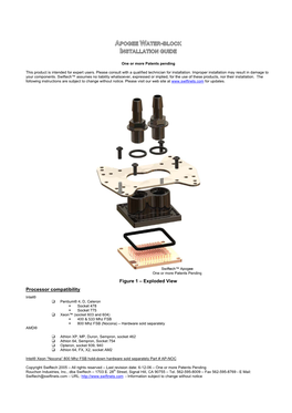 Exploded View Processor Compatibility