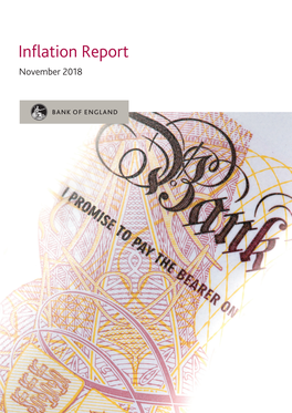 Bank of England Inflation Report November 2018