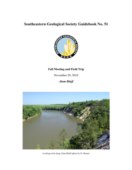 Southeastern Geological Society Guidebook No. 51