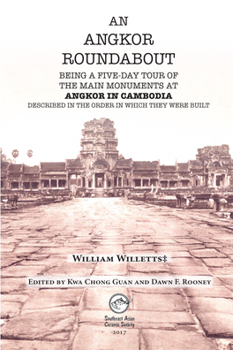 Angkor in Cambodia Described in the Order in Which They Were Built
