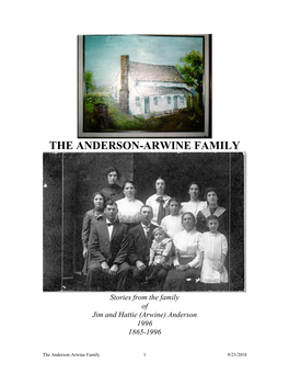 The Anderson-Arwine Family