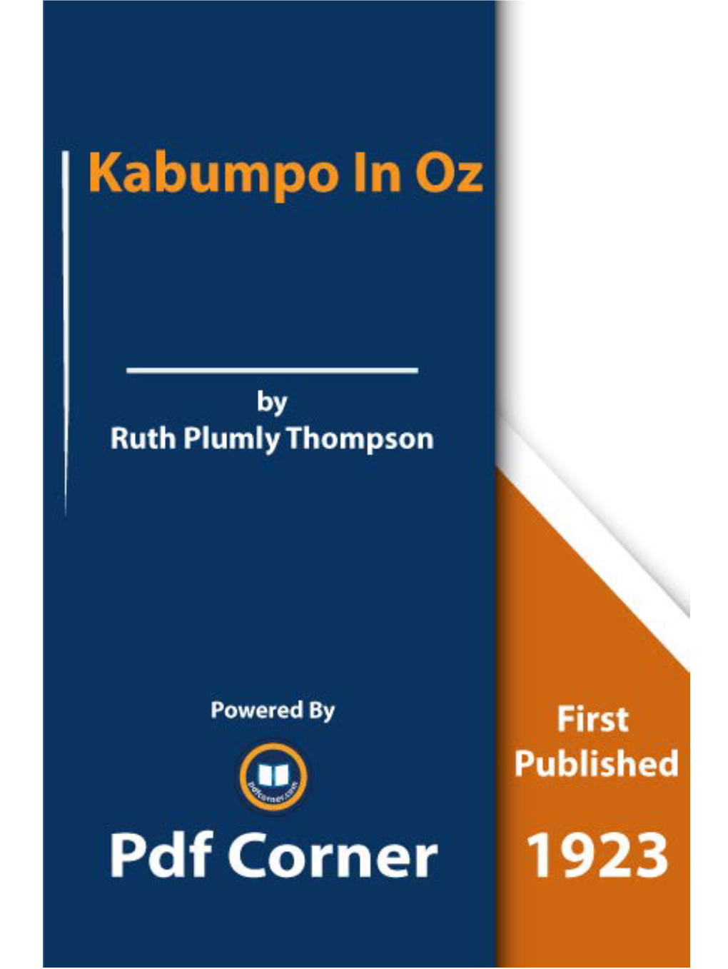 Kabumpo in Oz Pdf by Plumly Thompson