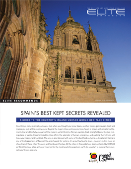Spain's Best Kept Secrets Revealed