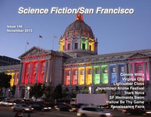 SF/SF #146! 1!November 2013 Science Fiction / San Francisco