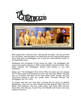 Golddigger History