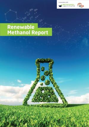 Renewable Methanol Report 2019