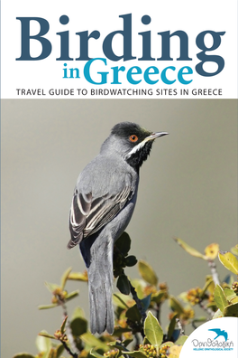 Birding Ingreece TRAVEL GUIDE to BIRDWATCHING SITES in GREECE