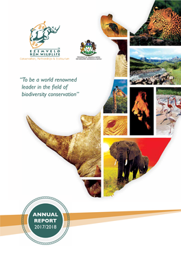 Ezemvelo KZN Wildlife Annual Report 2017/18