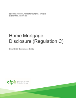 Home Mortgage Disclosure (Regulation C)