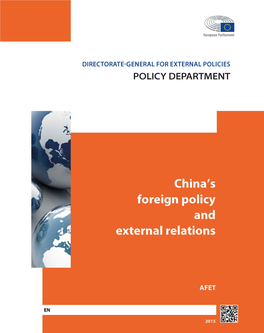 China's Foreign Policy and External Relations
