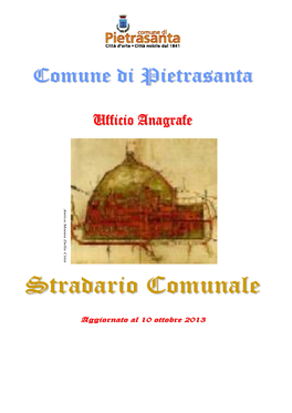 Stradario Comunale