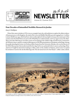 Four Decades of Intensified Neolithic Research in Jordan Gary O