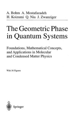 The Geometrie Phase in Quantum Systems