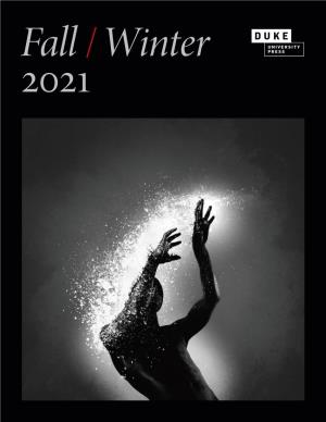 Duke University Press Fall/Winter 2021 Catalog