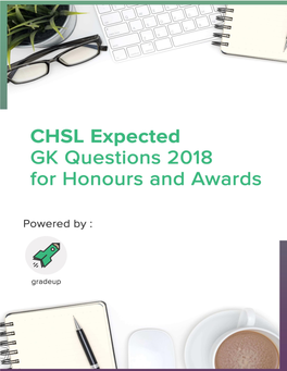 SSC CHSL Awards Question PDF in English