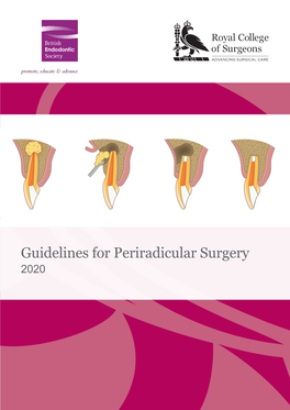 Guidelines for Periradicular Surgery 2020