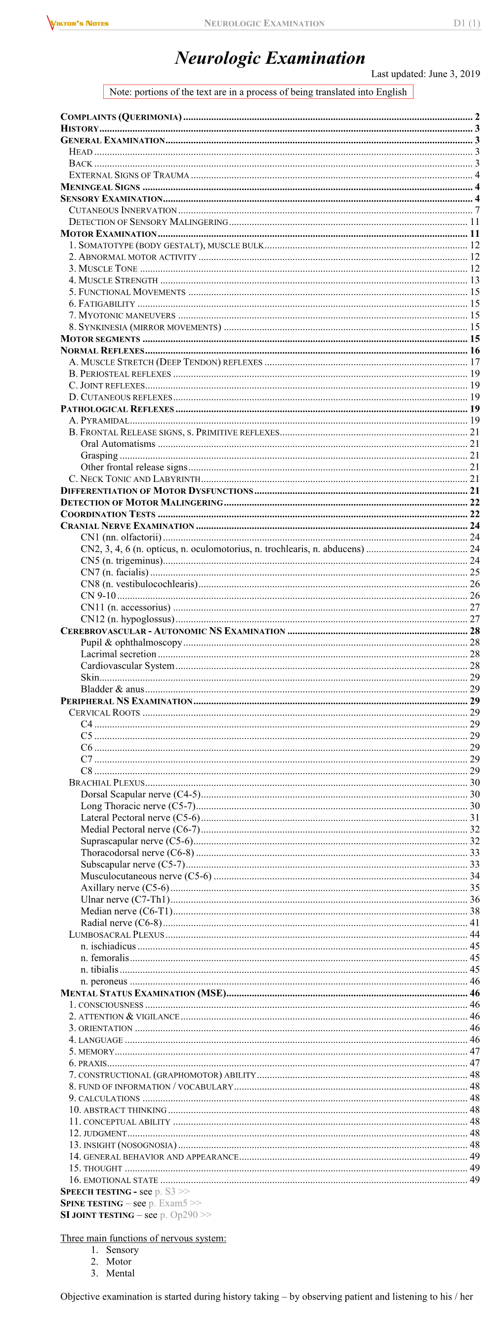 D1. Neurologic Examination.Pdf