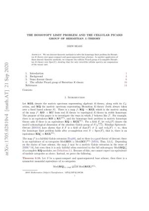 The Homotopy Limit Problem and the Cellular Picard Group of Hermitian K-Theory