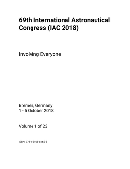 69Th International Astronautical Congress